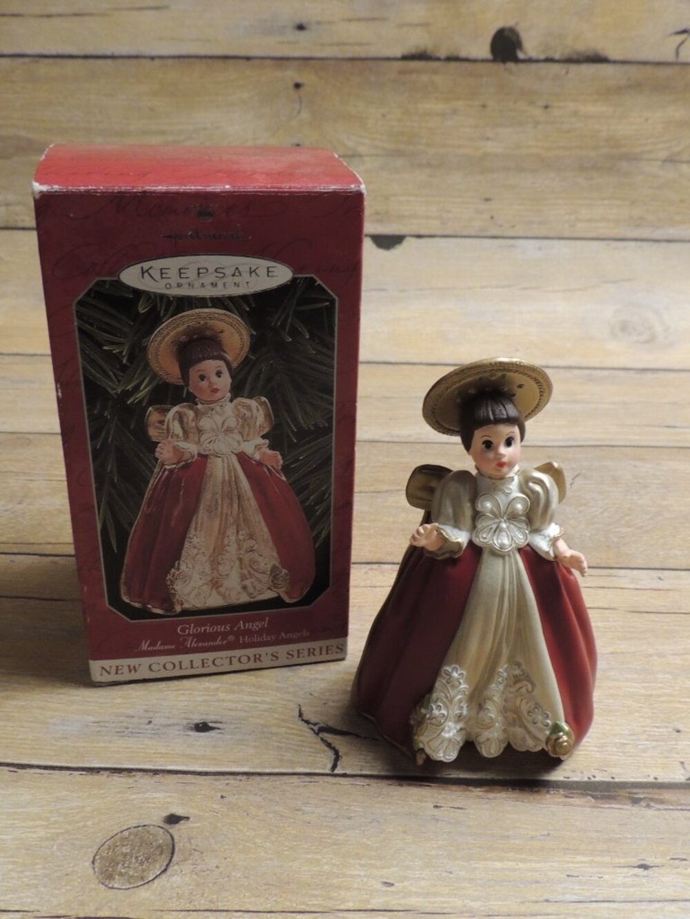 Vintage 1998 Hallmark Keepsake Ornament Glorious Angel - Madame Alexander